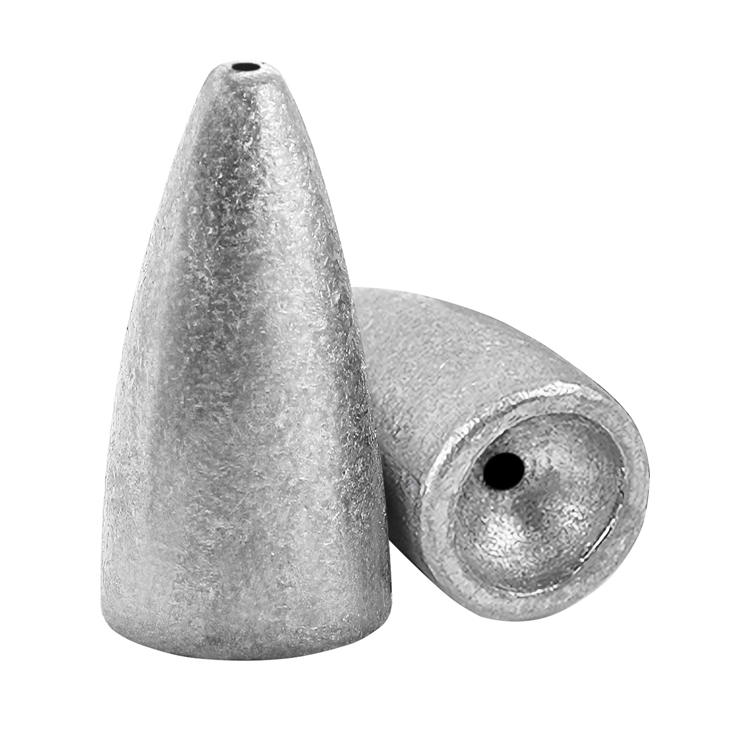 AMYSPORTS Bullet Drop Weights Sinkers Kit Saltwater Removable Fishing Sinkers Tackle Lead Bass Fishing Sinkers Shot Casting Freshwater