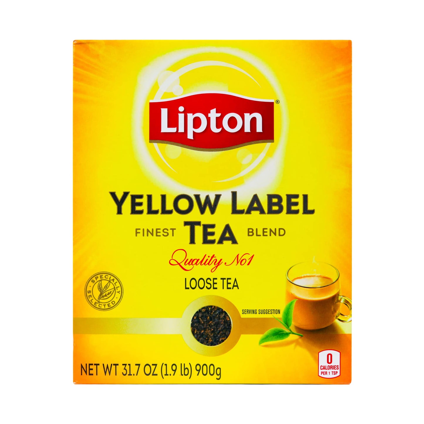 Lipton Yellow Label Tea | International Blend | Lipton Tea Bags |Black Tea| Premium Quality | 200 Grams (Pack of 1)