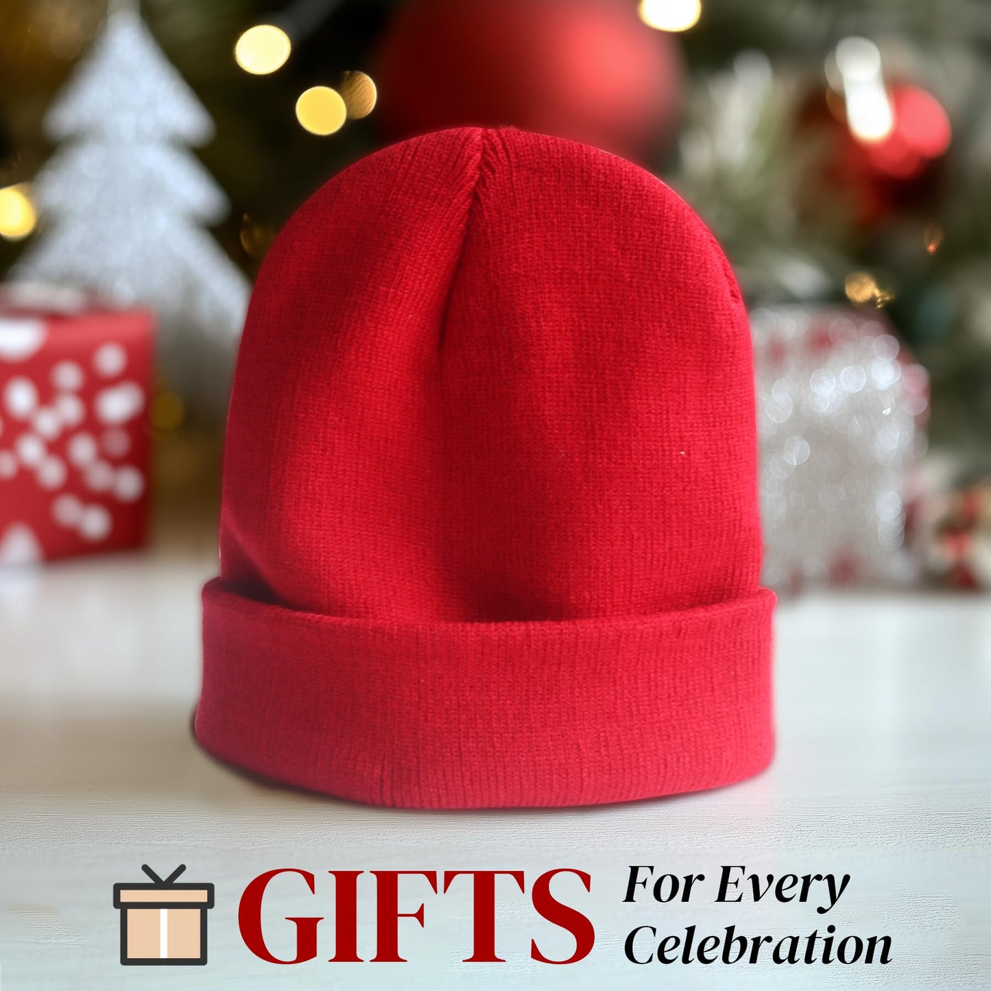 PFFY Beanie for Men Women Unisex Knit Cuffed Plain Winter Beanies Hats Skull Cap