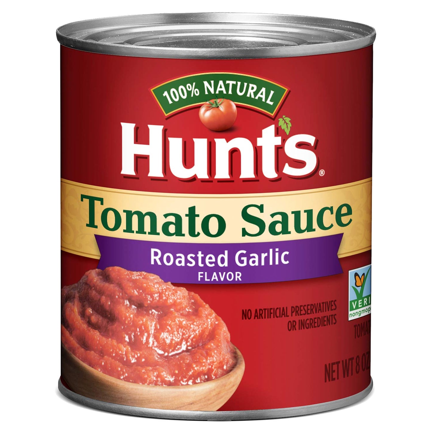 Hunt's Tomato Sauce with Basil, Garlic, and Oregano, Keto Friendly, 8 oz