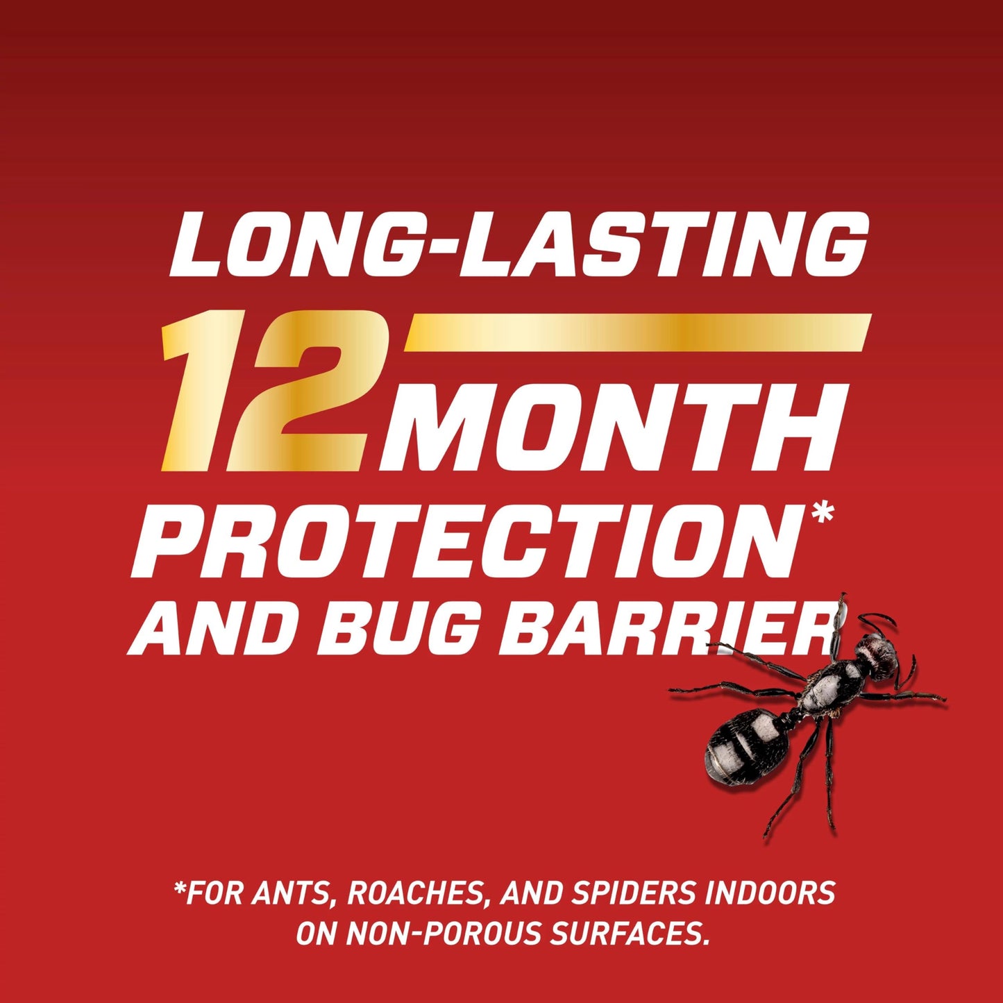 Ortho Home Defense Insect Killer for Indoor & Perimeter2 - With Comfort Wand, Long-Lasting Control, Kills Ants, Cockroaches, Spiders, Fleas & Ticks, Non-Staining, Odor Free, 1.1 gal., 2-Pack