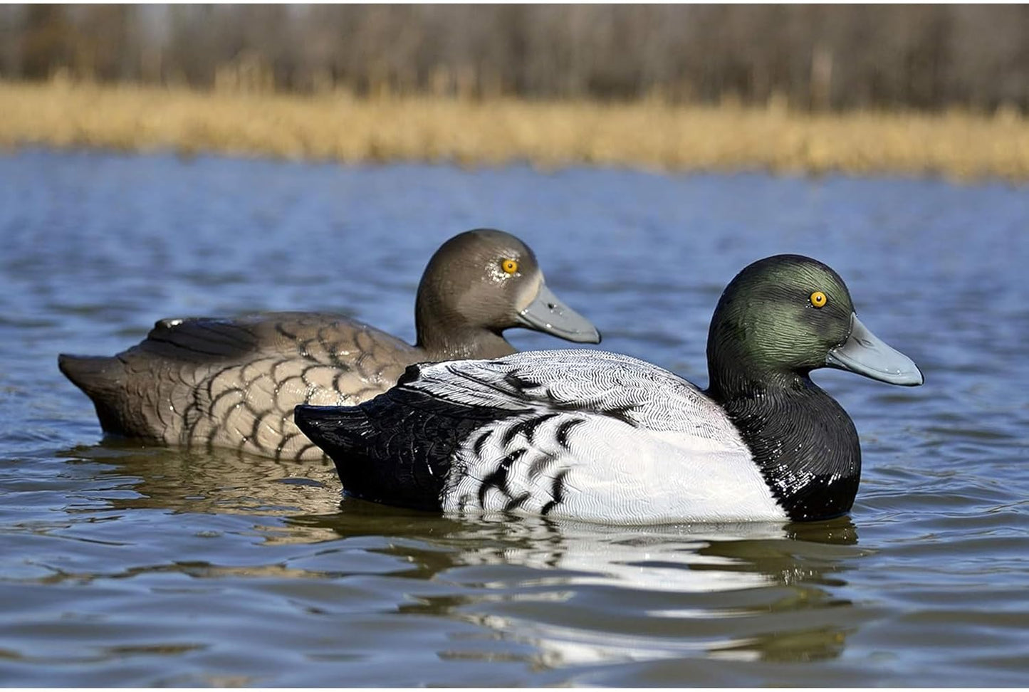 Higdon Outdoors Battleship Bluebill Duck Decoys, Foam-Filled