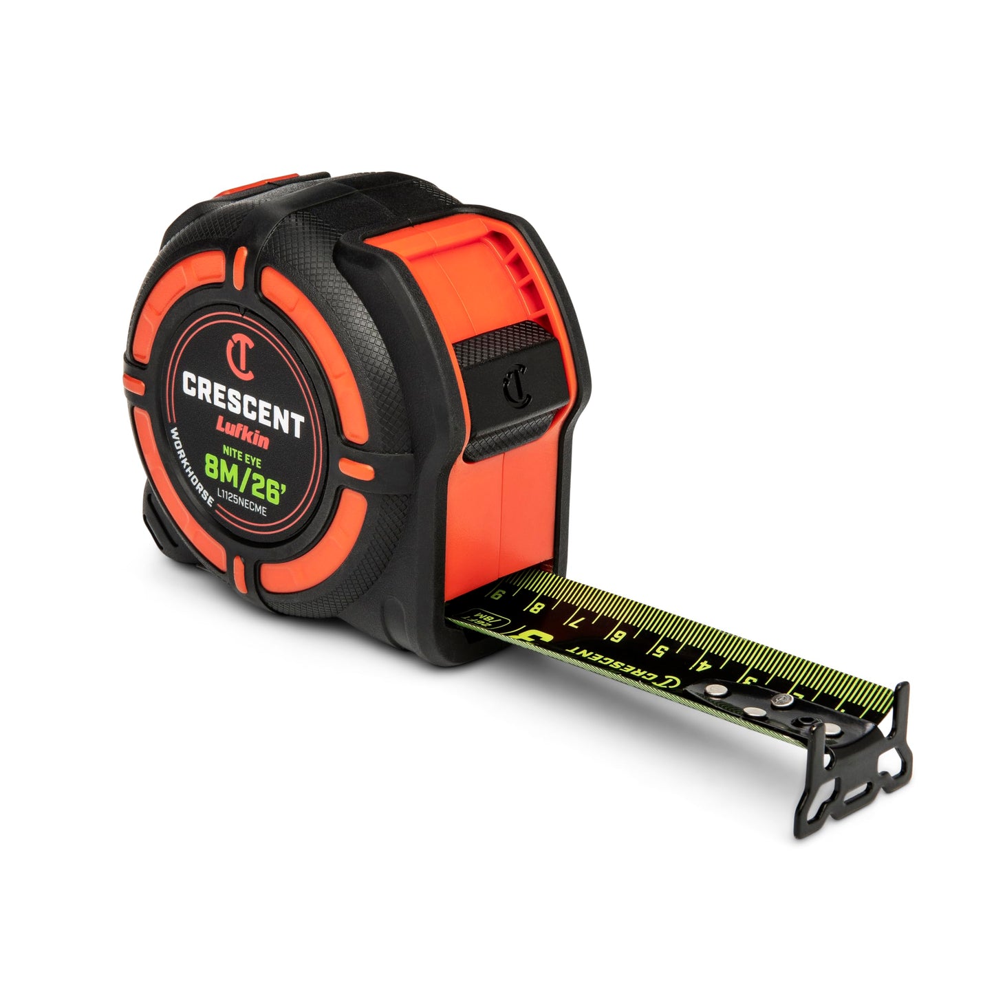Crescent Lufkin 25 Ft. WORKHORSE NITE EYE Tape Measure | L1125NE