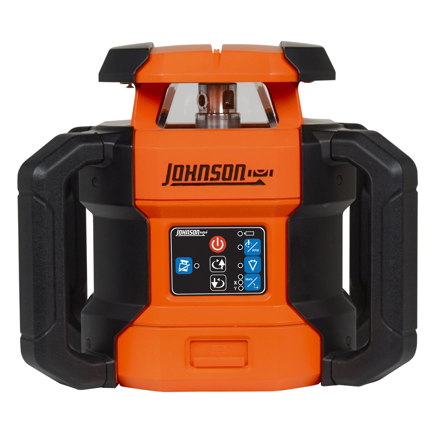 Johnson Level & Tool 99-028K Electronic Self-Leveling Dual Slope Horizontal/Vertical Rotary Laser System, Red, 1 Kit