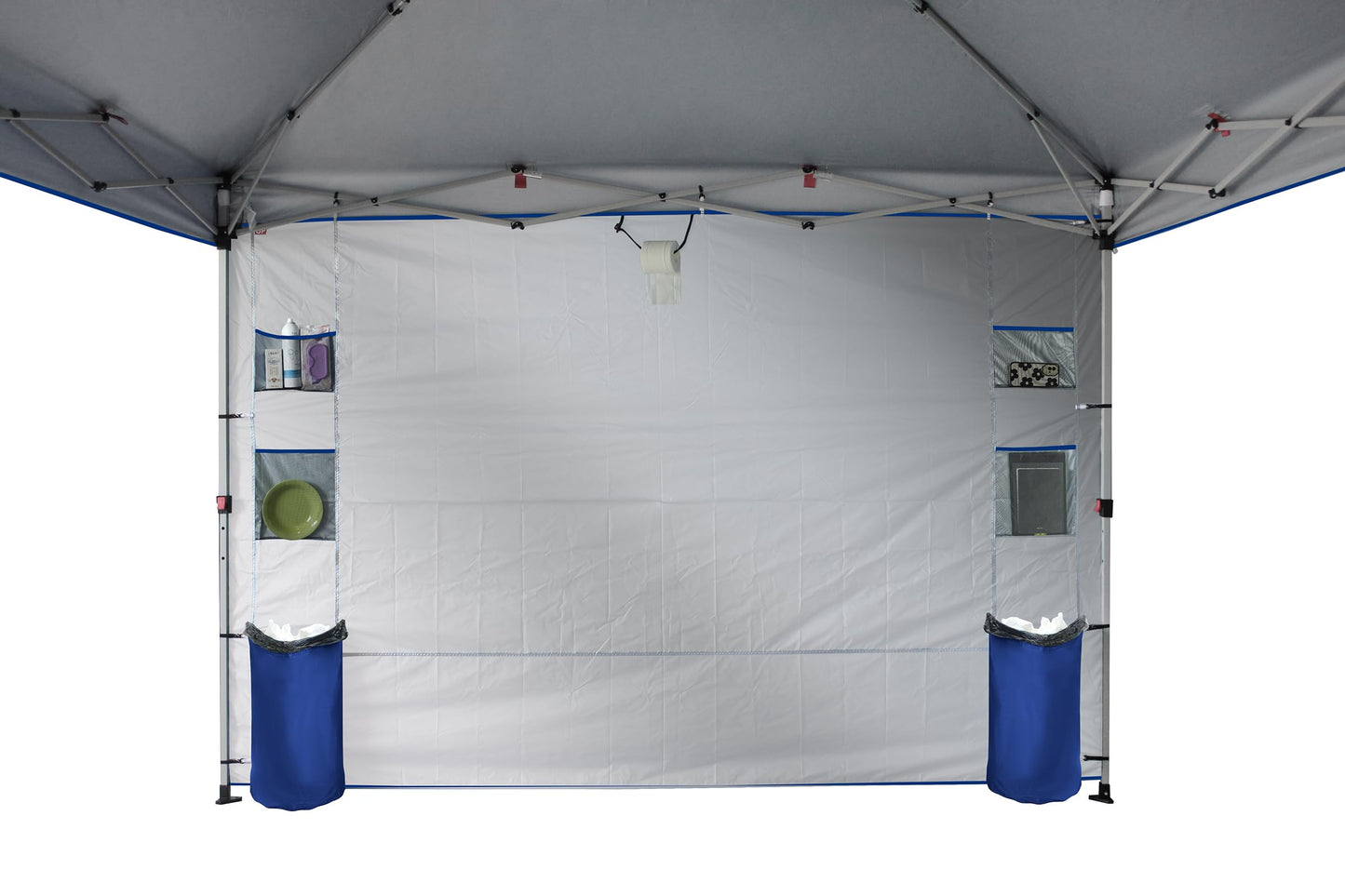 CROWN SHADES Canopy Tent 10x10 Pop Up Canopy Outdoor Shade with Pockets Sidewall, Easy Up Sun Shelter with One Person Set Up Center Lock, Portable Instant Camping Beach Canopy Tents, Forest Green