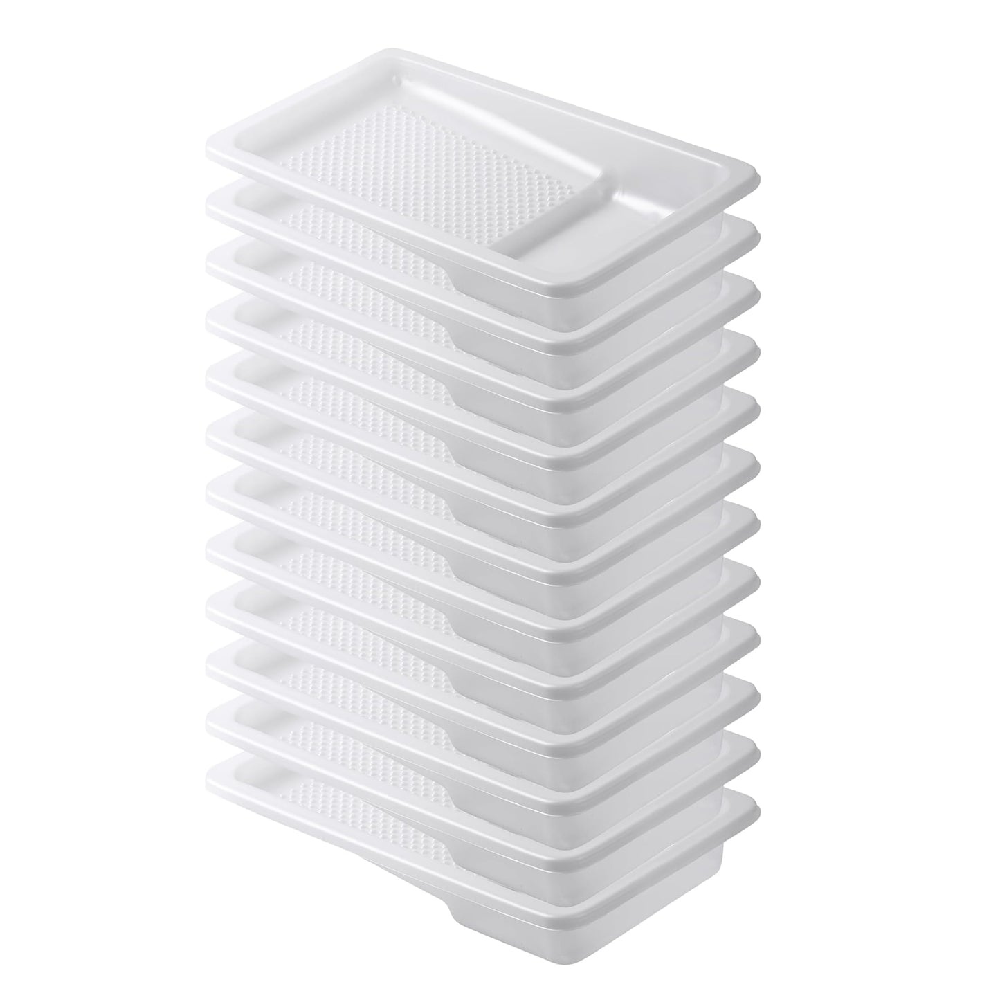 Bates- Paint Tray Liner, 9 Inch, 10 Pack, Paint Roller Tray, Disposable Plastic Paint Trays, Paint Pans Trays, Paint Supplies for House Painting, Roller Tray