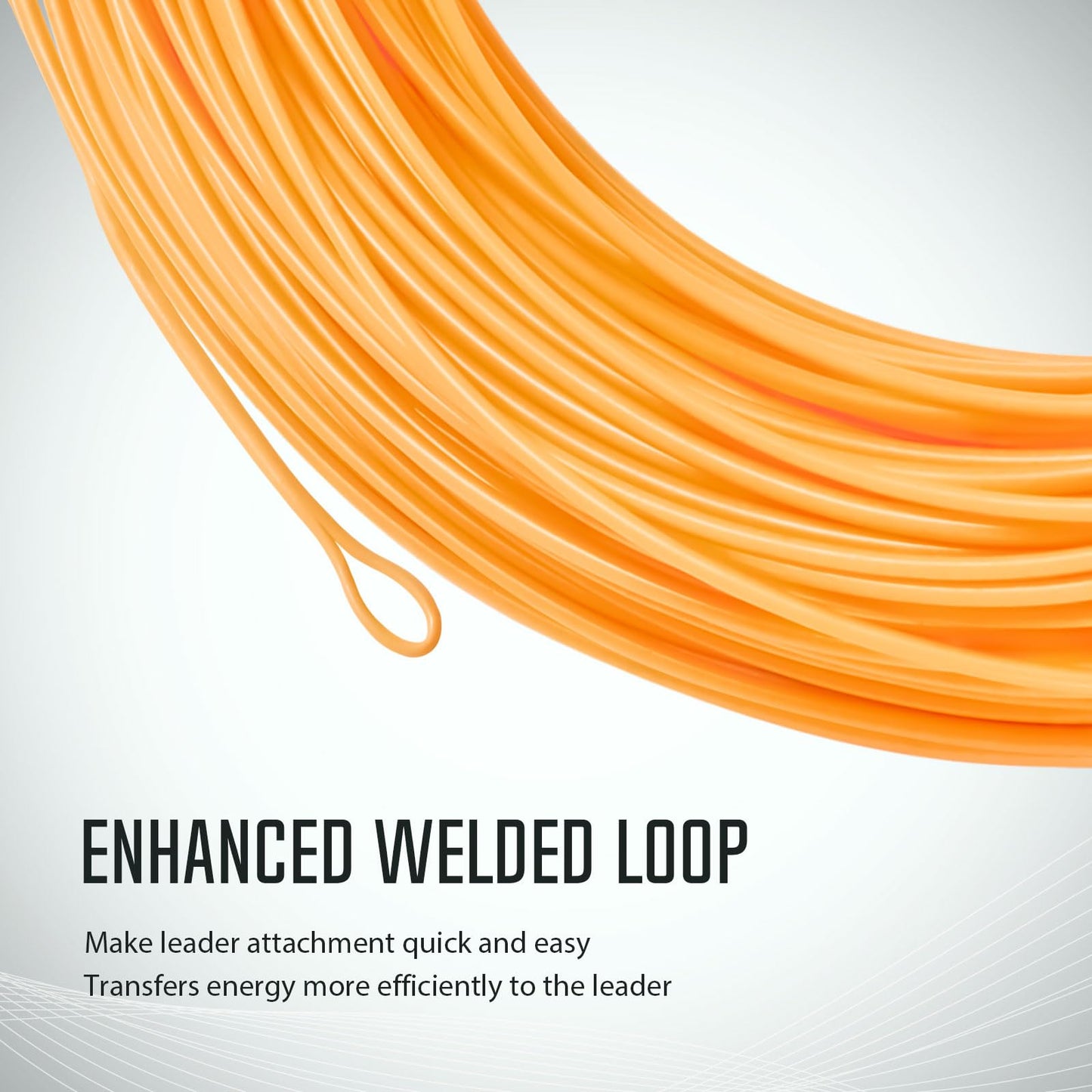 Piscifun Sword Fly Fishing Line with Welded Loop, Weight Forward Floating Fly Line, Available in WF1, WF2, WF3, WF4, WF5, WF6, WF7, WF8, WF9, and WF10 Weights, in Lengths of 90 and 100 Feet