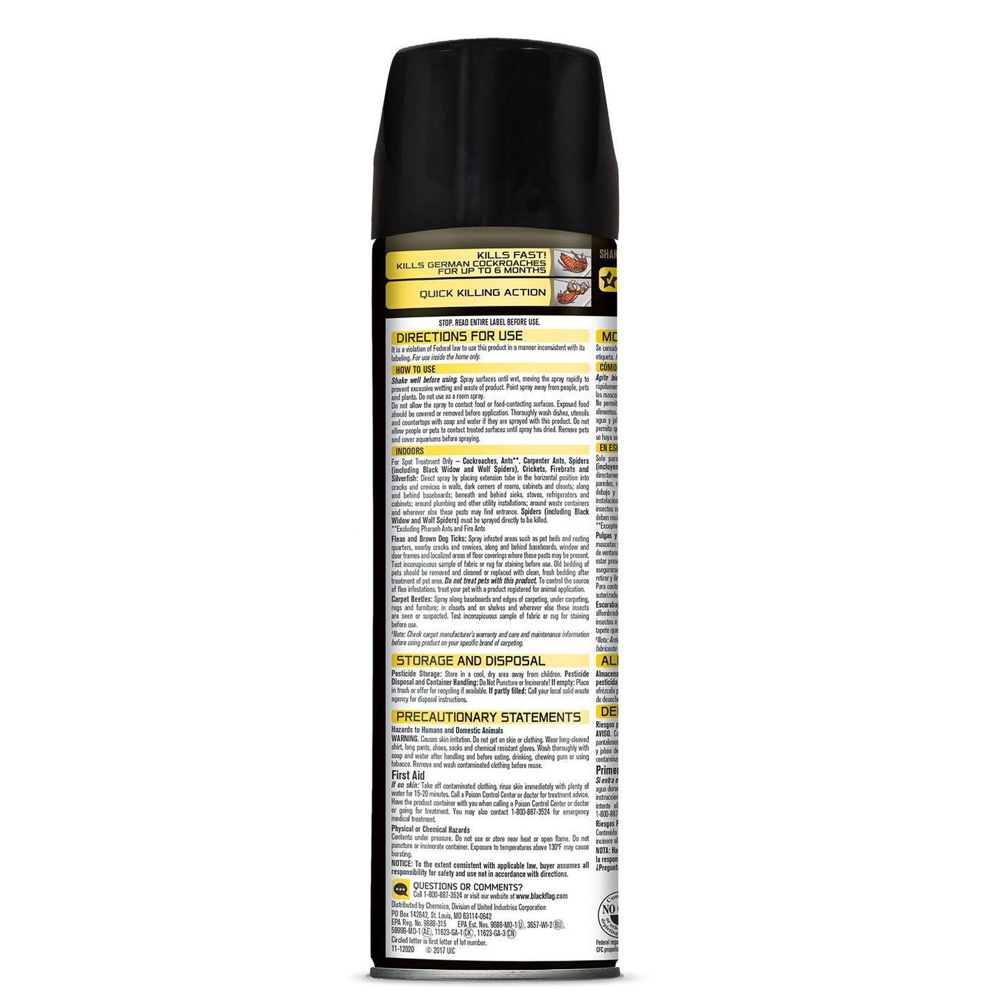 Black Flag Extreme Flea Killer Plus Growth Regulator RTU for Insects, 1-gal, 128 Oz