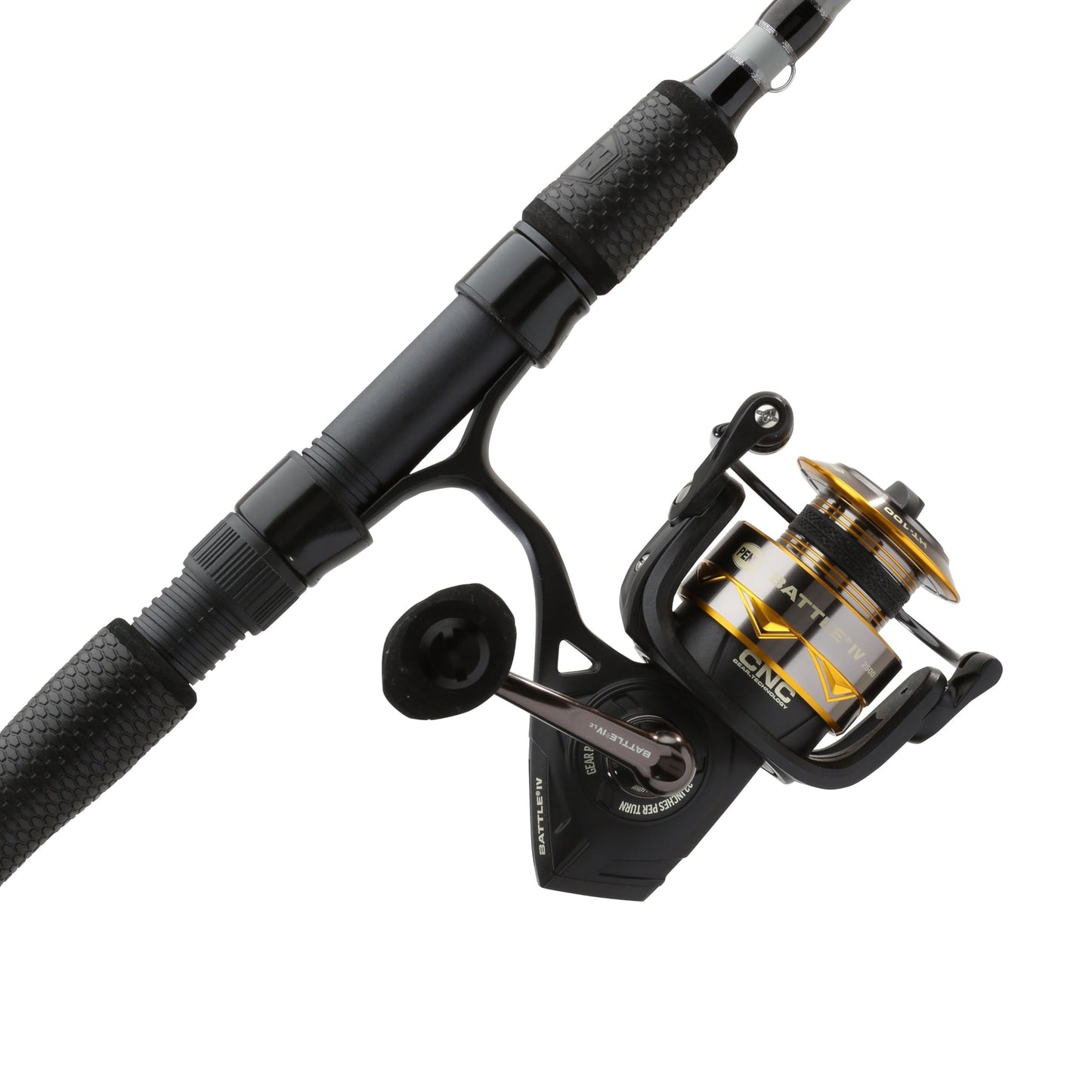 PENN Battle IV Spinning Reel and Fishing Rod Combo
