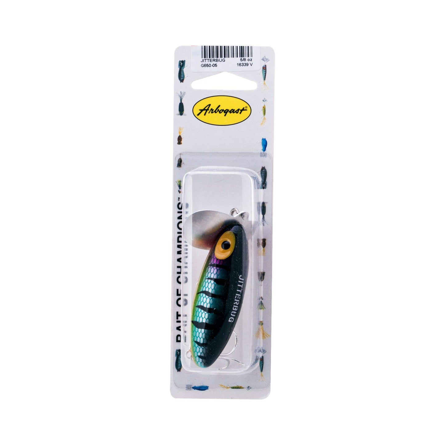 Jitterbug Topwater Bass Fishing Lure - Excellent for Night Fishing