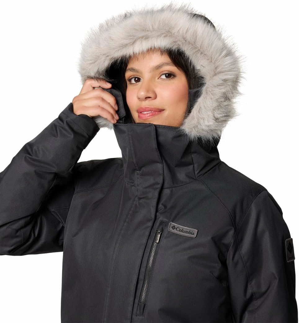 Columbia Women's Suttle Mountain Long Insulated Jacket, 2024 Black, Large
