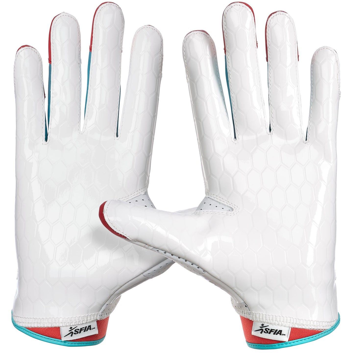 Grip Boost DNA 2.0 Football Gloves with Engineered Stick - Adult Sizes (White Grip Tok, X-Large)