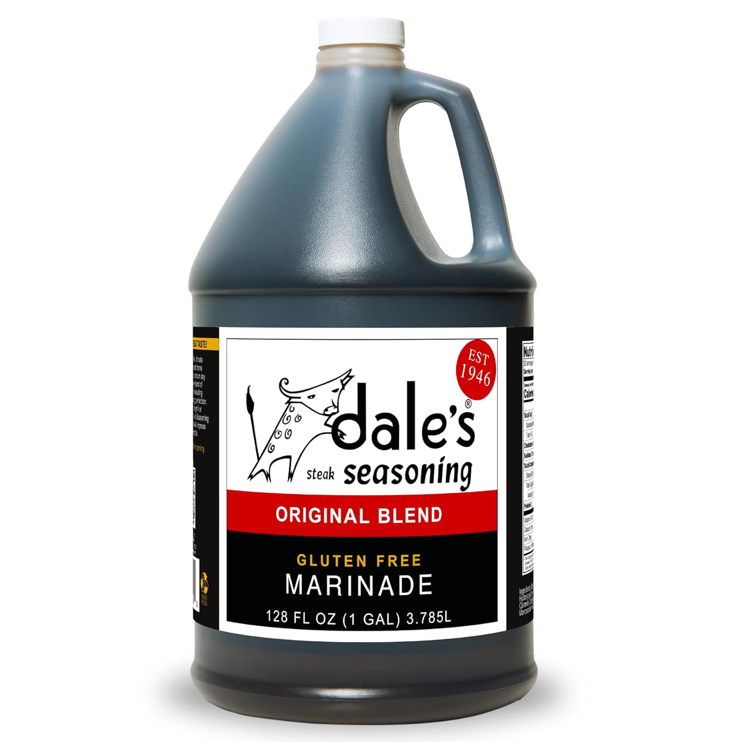 Nutrition Facts Dales Liquid Steak Seasoning Dale's Reduced Sodium