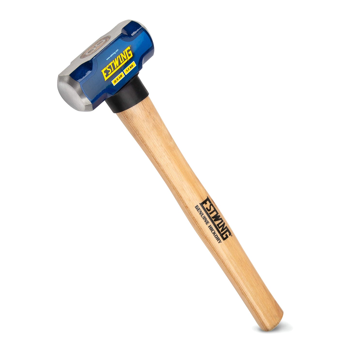 Estwing 16-Pound Hard Face Sledge Hammer for Demolition/Stake Driving, 50-55 HRC, 36-Inch Fiberglass Handle, Overstrike Protection, Textured Grip