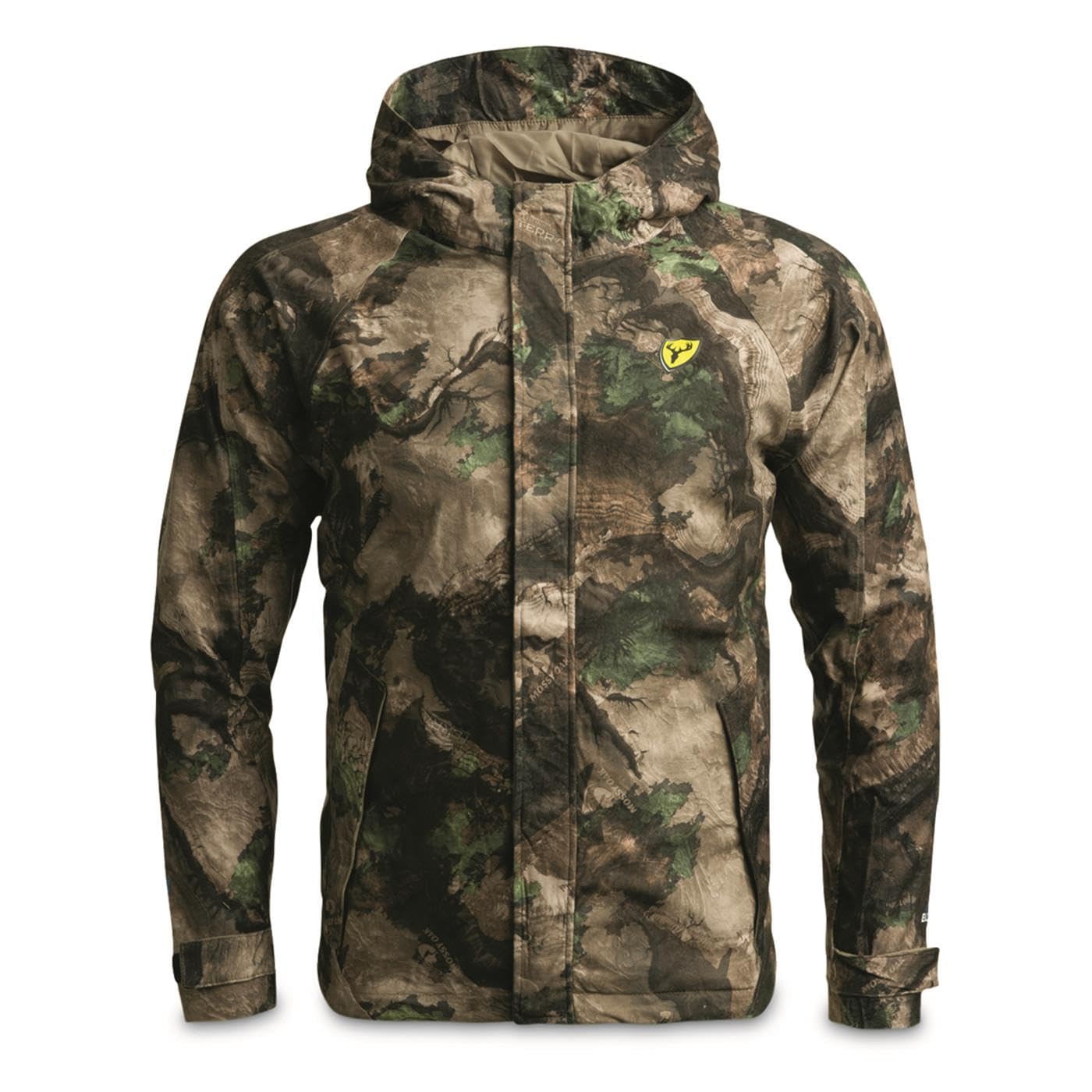 SCENTBLOCKER Drencher Men's Lightweight Breathable Waterproof Camo Rain Jacket