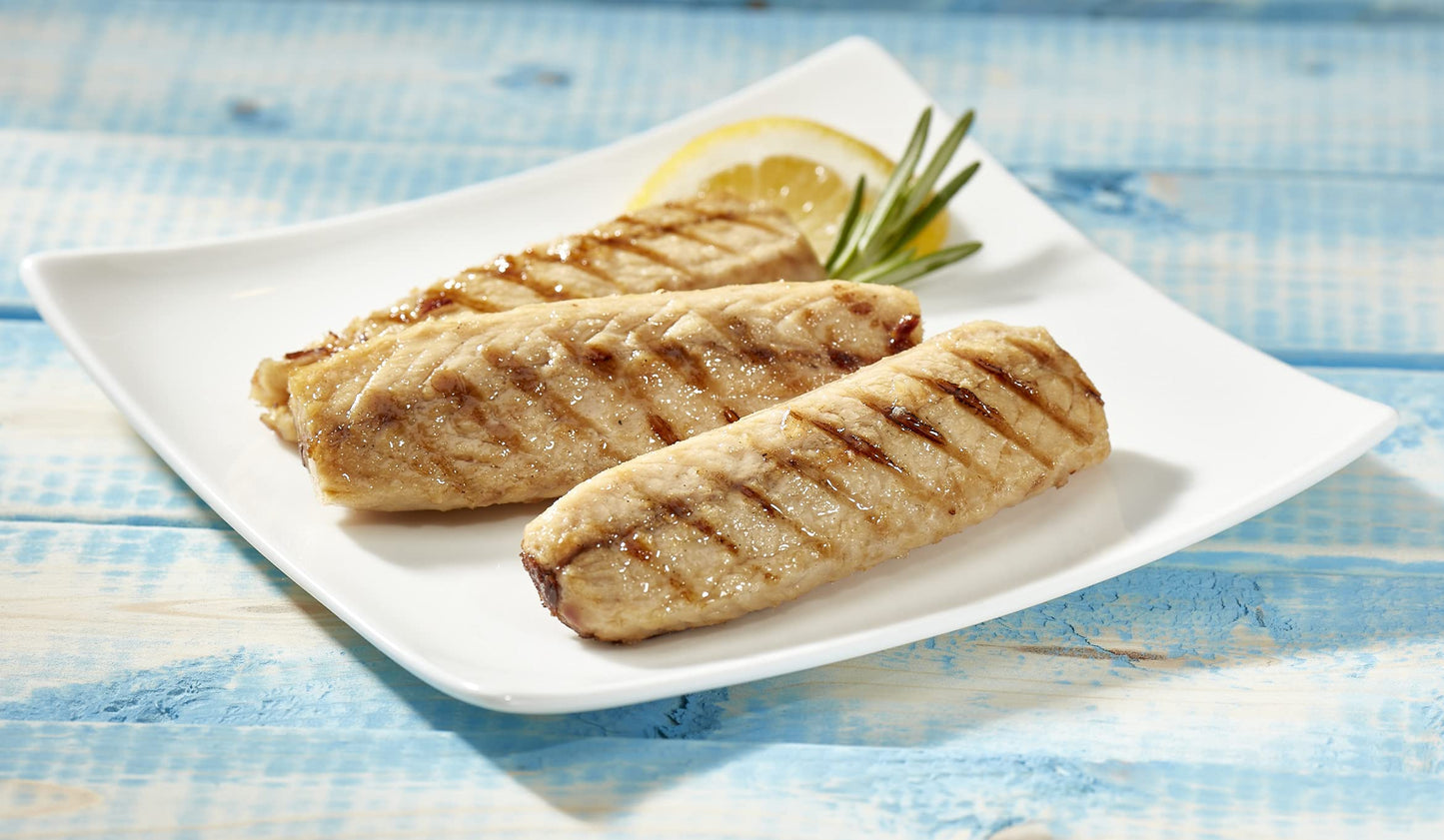 Season Mackerel in Water - Skinless & Boneless, No Salt Added, Wild Caught, Keto Snacks, Canned Mackerel Fillets, Full of Vitamins, Low in Mercury, Kosher, Non-GMO, 20g of Protein - 4.37 Oz, 12-Pack