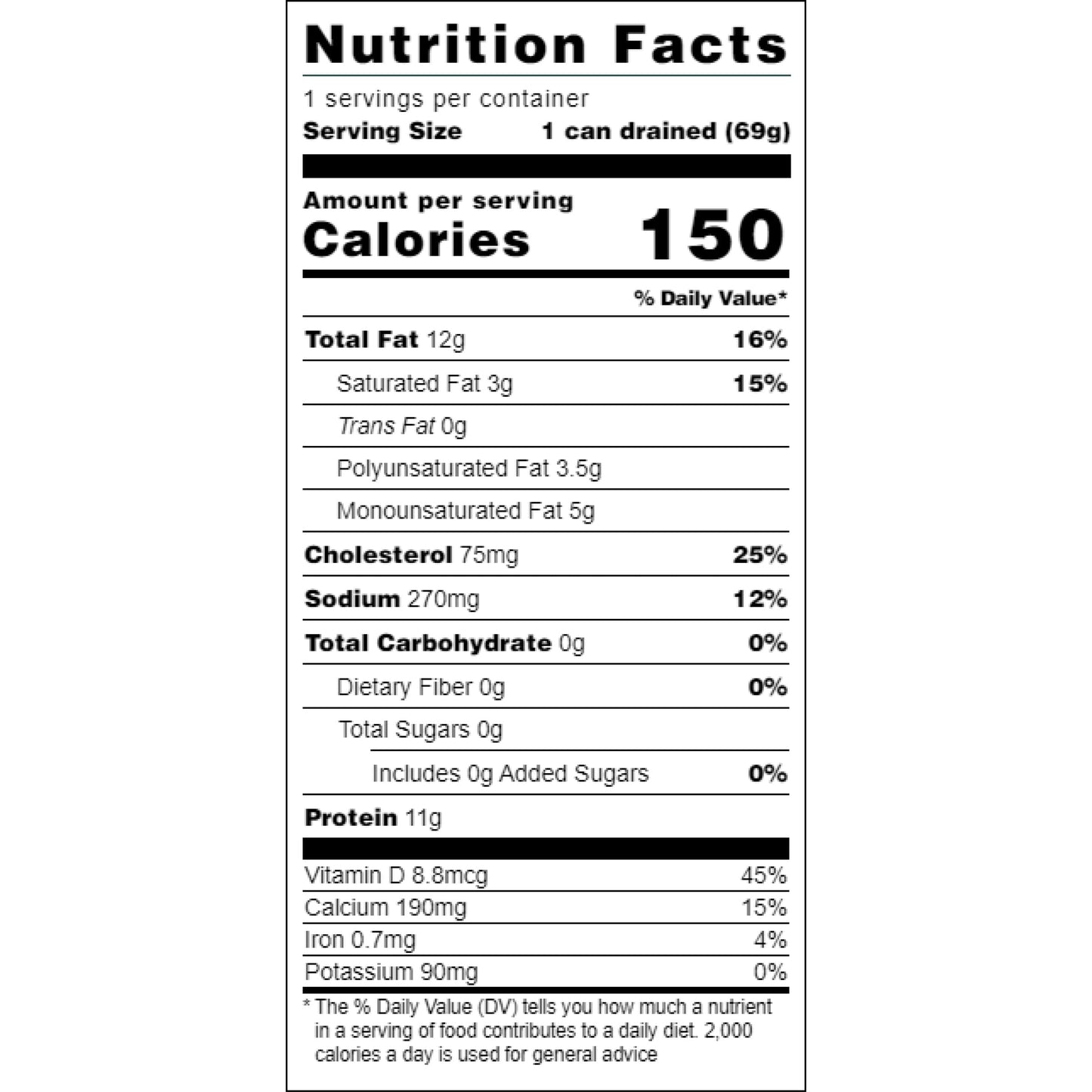 Chicken of the Sea Sardines in Olive Oil, 3.75 oz. Cans (Pack of 18), Wild Caught Canned Sardines, Packaging May Vary