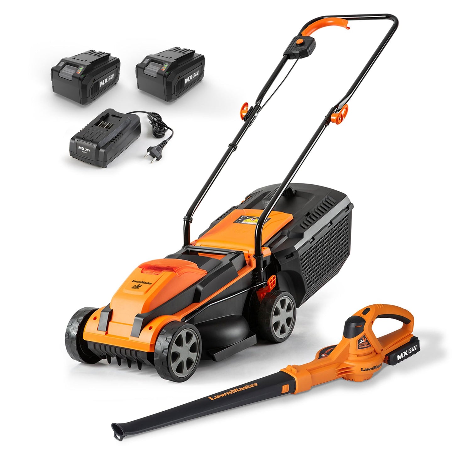LawnMaster MEB1114K Electric Corded Lawn Mower 15-Inch 11AMP