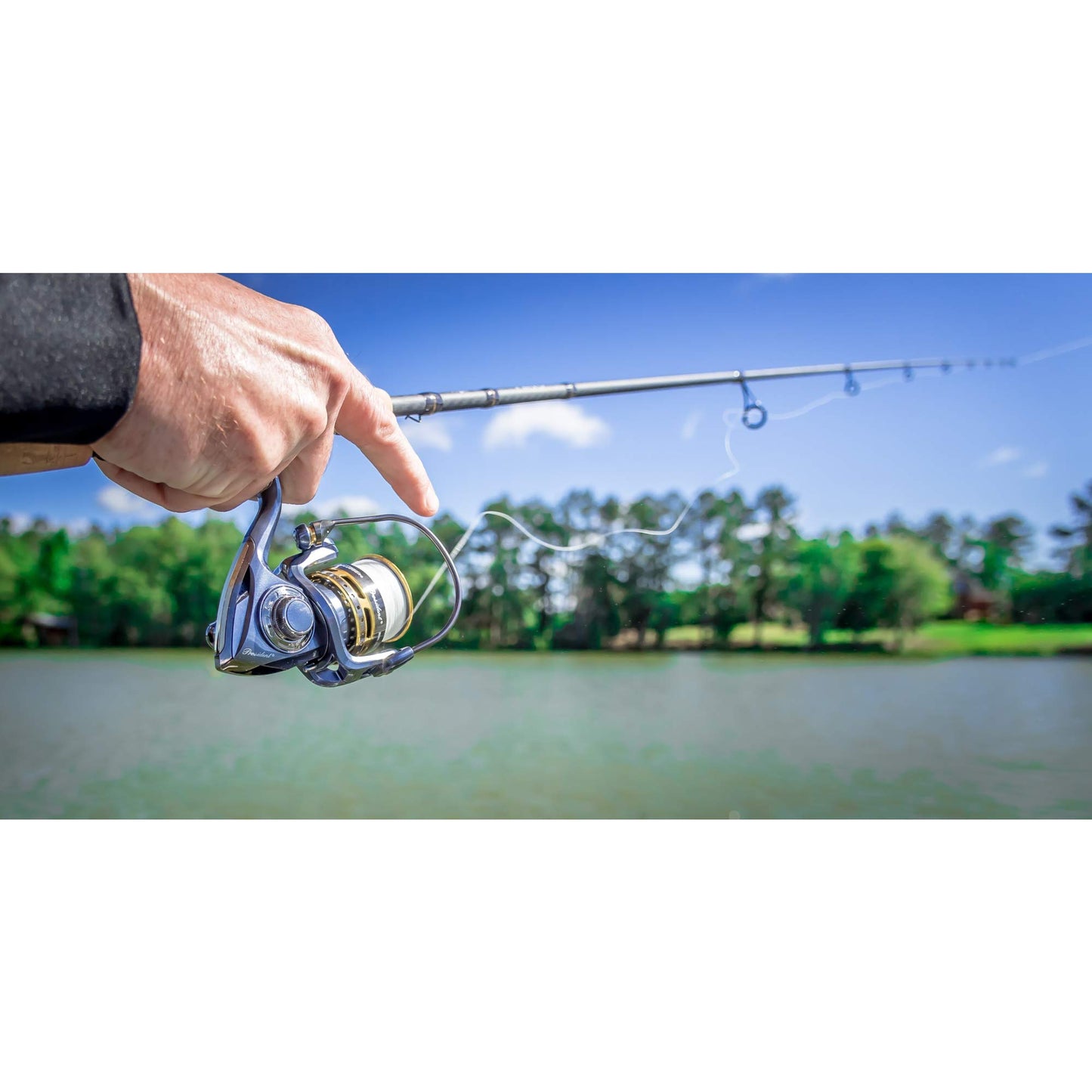 Pflueger President Spinning Reel and Fishing Rod Combo