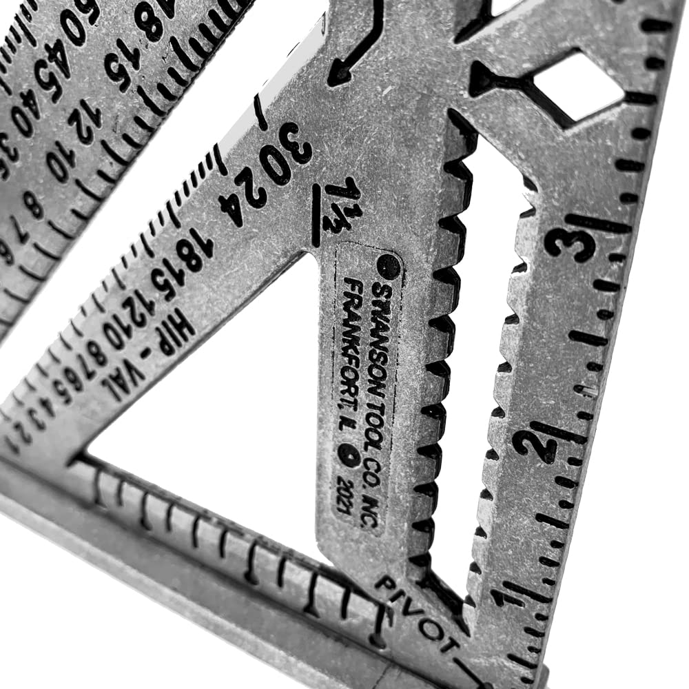SWANSON Tool Co S0101 7 Inch Speed Square, Blue