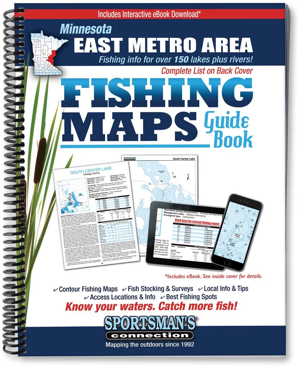 East Metro Area Minnesota Fishing Map Guide