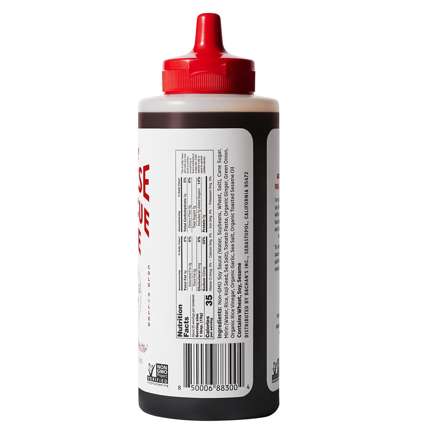 Bachan's The Original Japanese Barbecue Sauce, Small Batch, Non GMO, No Preservatives, Vegan and BPA free, 17 Oz