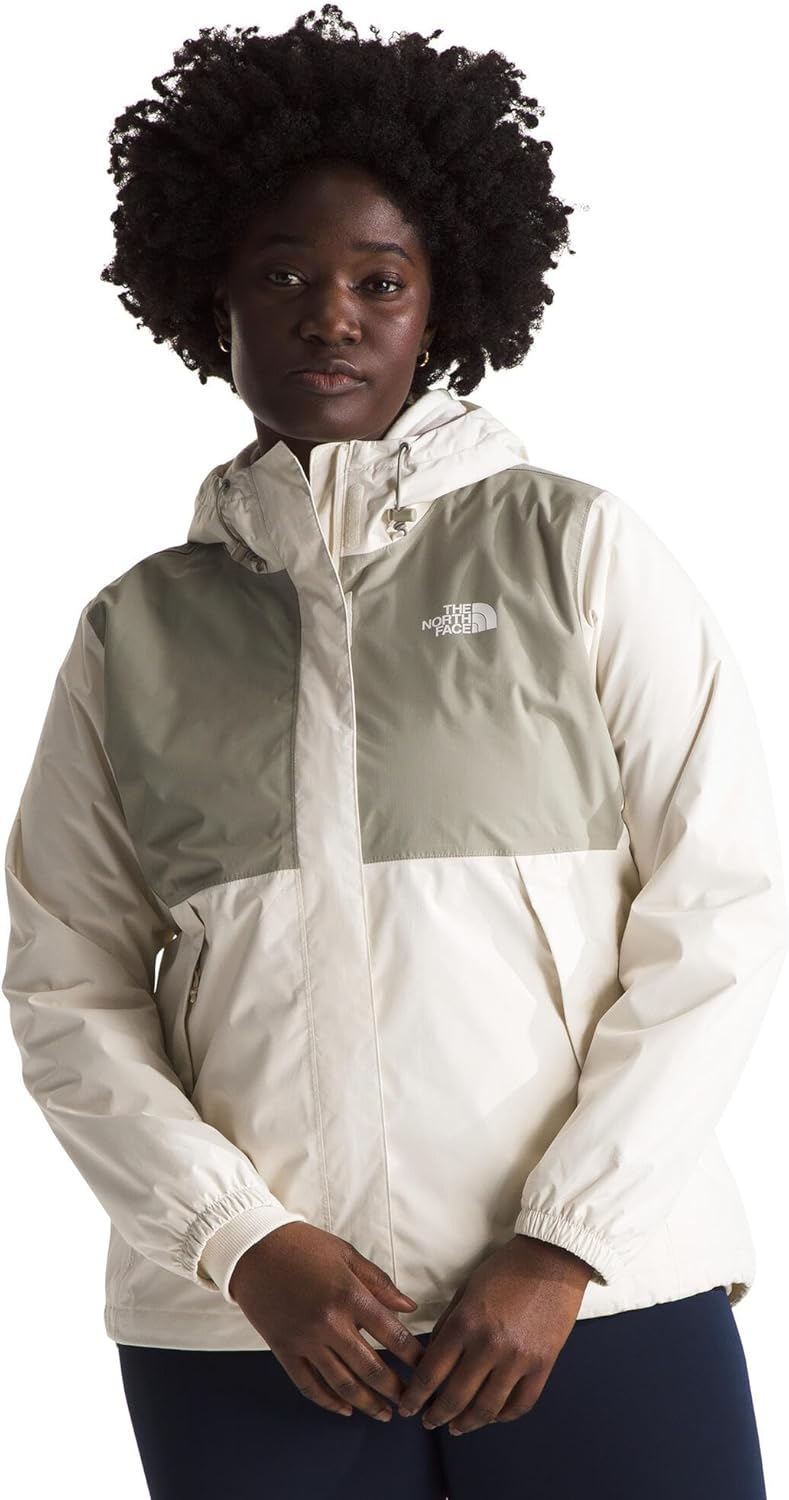 THE NORTH FACE Women's Antora Waterproof Jacket (Standard & Plus Size) | Breathable Rain Coat With Hood & Alpine Zip Pockets