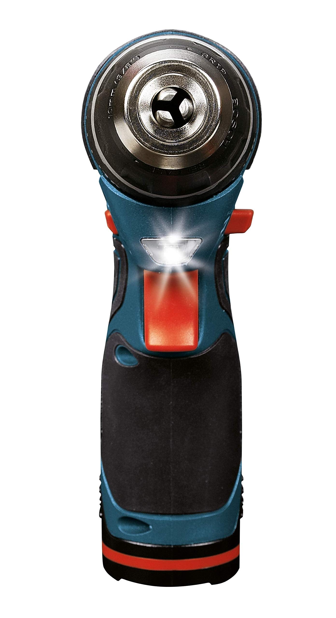 BOSCH PS31-2A 12V Max 3/8 Inch Drill/Driver Kit with (2) 2 Ah Batteries and Charger, Variable Speed