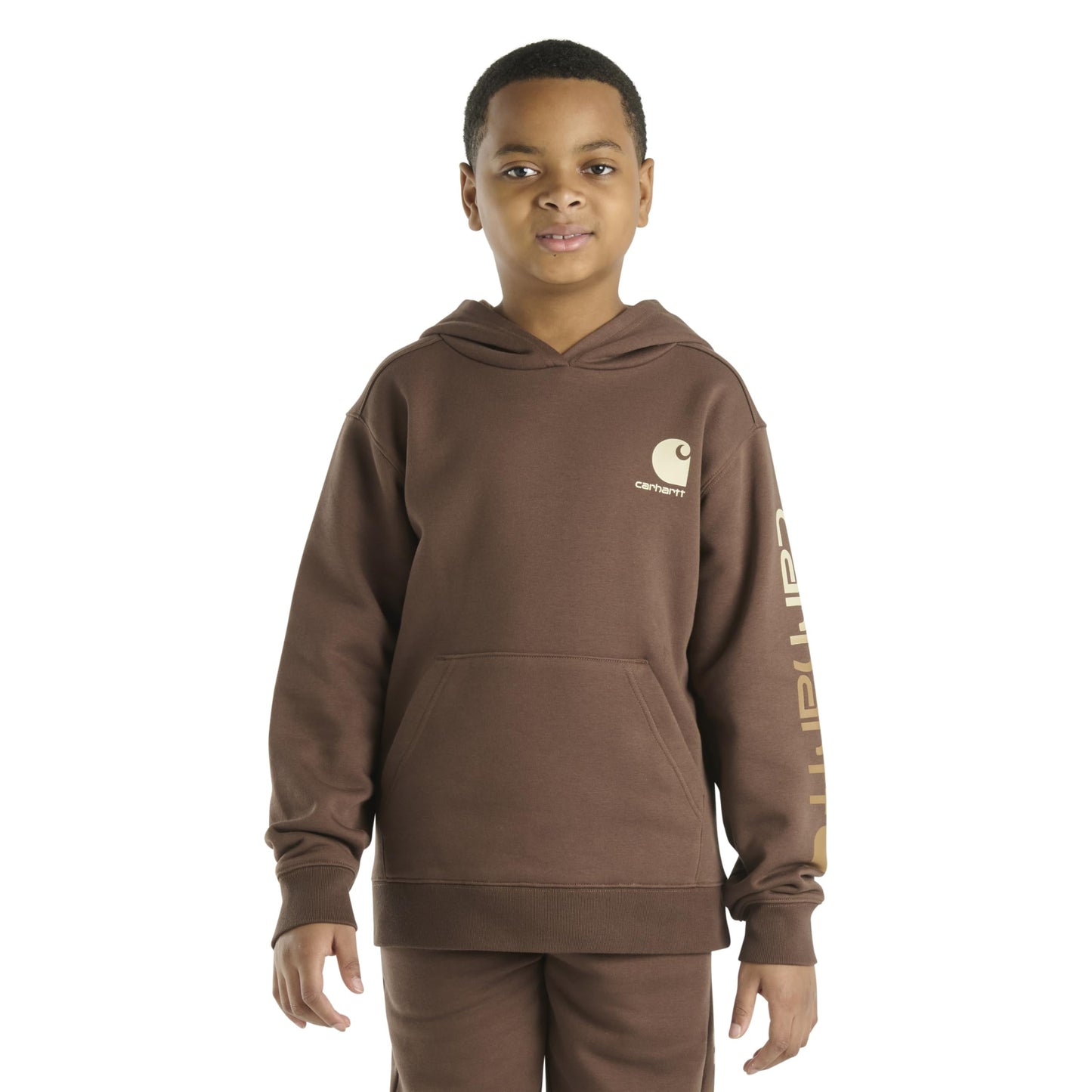 Carhartt Boys' Long Sleeve Hooded Sweatshirt
