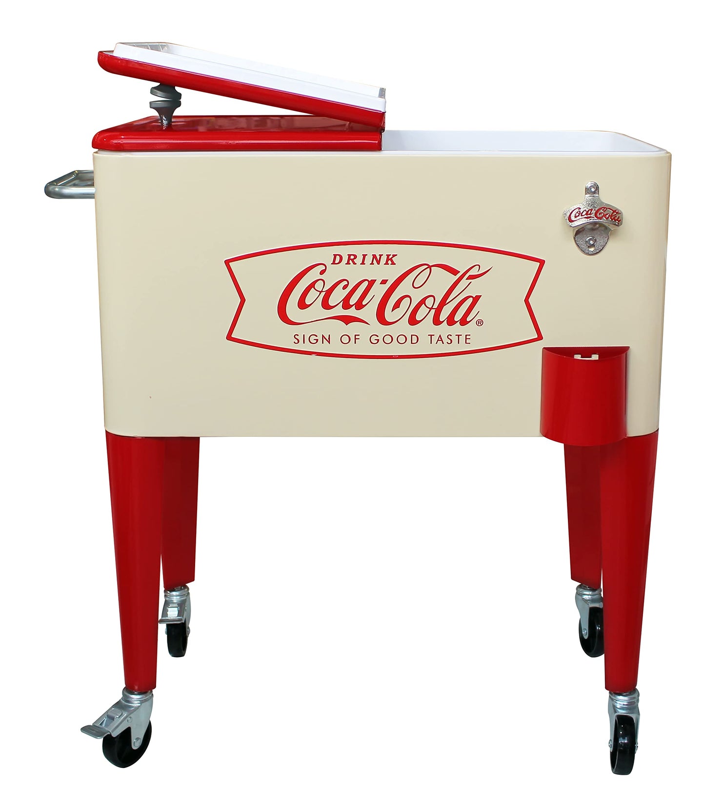 LEIGH COUNTRY CP 98114 Coke Cooler 60QT - Redfish