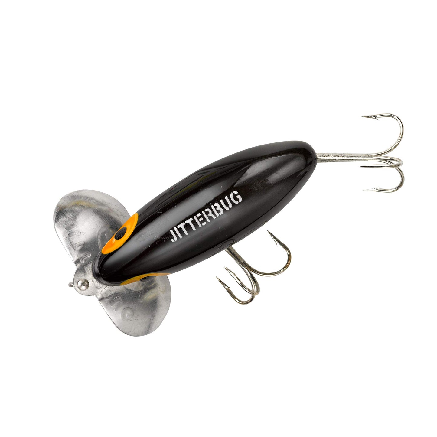 Jitterbug Topwater Bass Fishing Lure - Excellent for Night Fishing
