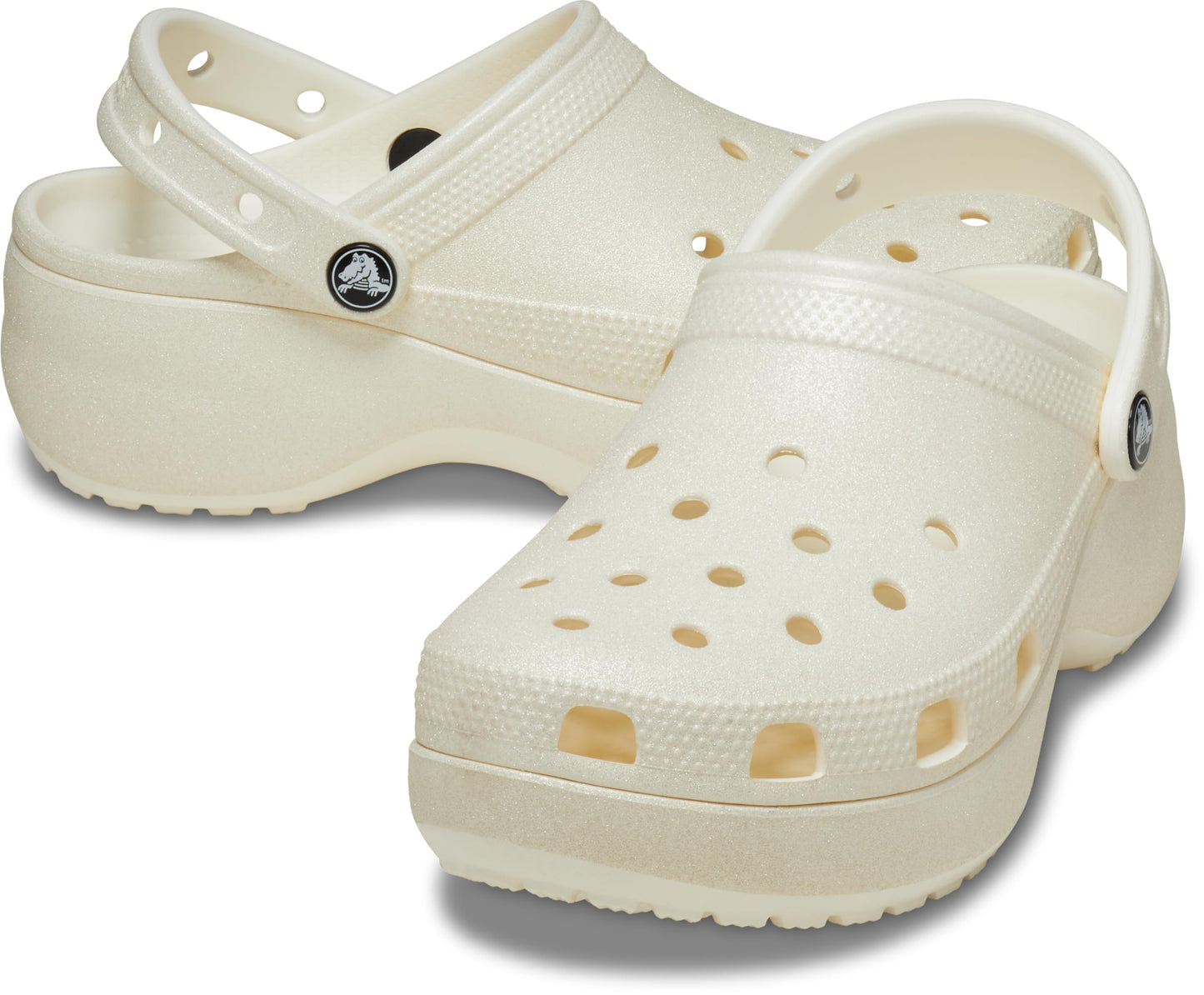Crocs Women's Classic Platform Glitter Clog