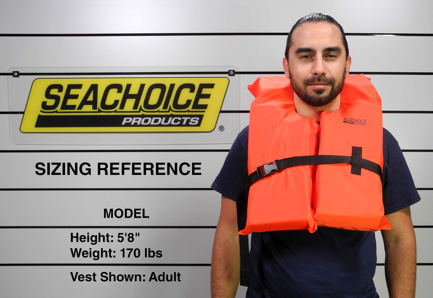 Seachoice Life Vest, Type II Personal Flotation Device - USCG Approved - Multiple Sizes and Colors