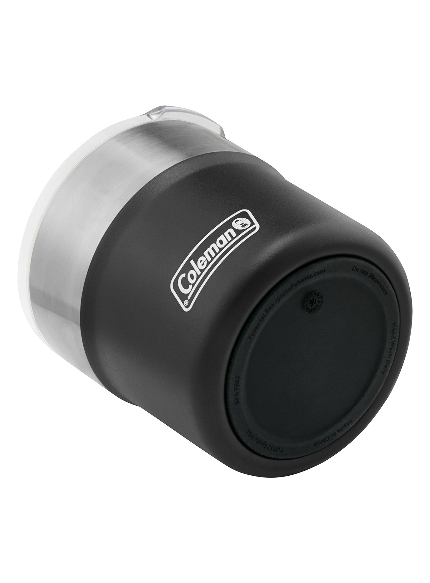 Coleman 13oz Vacuum-Insulated Stainless Steel Rocks Glass, Outdoor Cocktail Tumbler with Slidable Spout Cover, Keeps Ice Cold up to 9 Hours