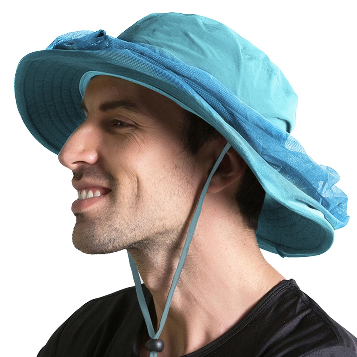 Peicees Head Net Hat for Men Women Adventure Fishing Hat Safari Hat for Hunting Camping Hiking