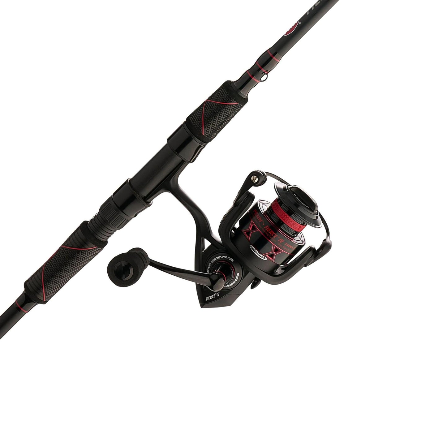 PENN Fierce IV Spinning Reel and Fishing Rod Combo