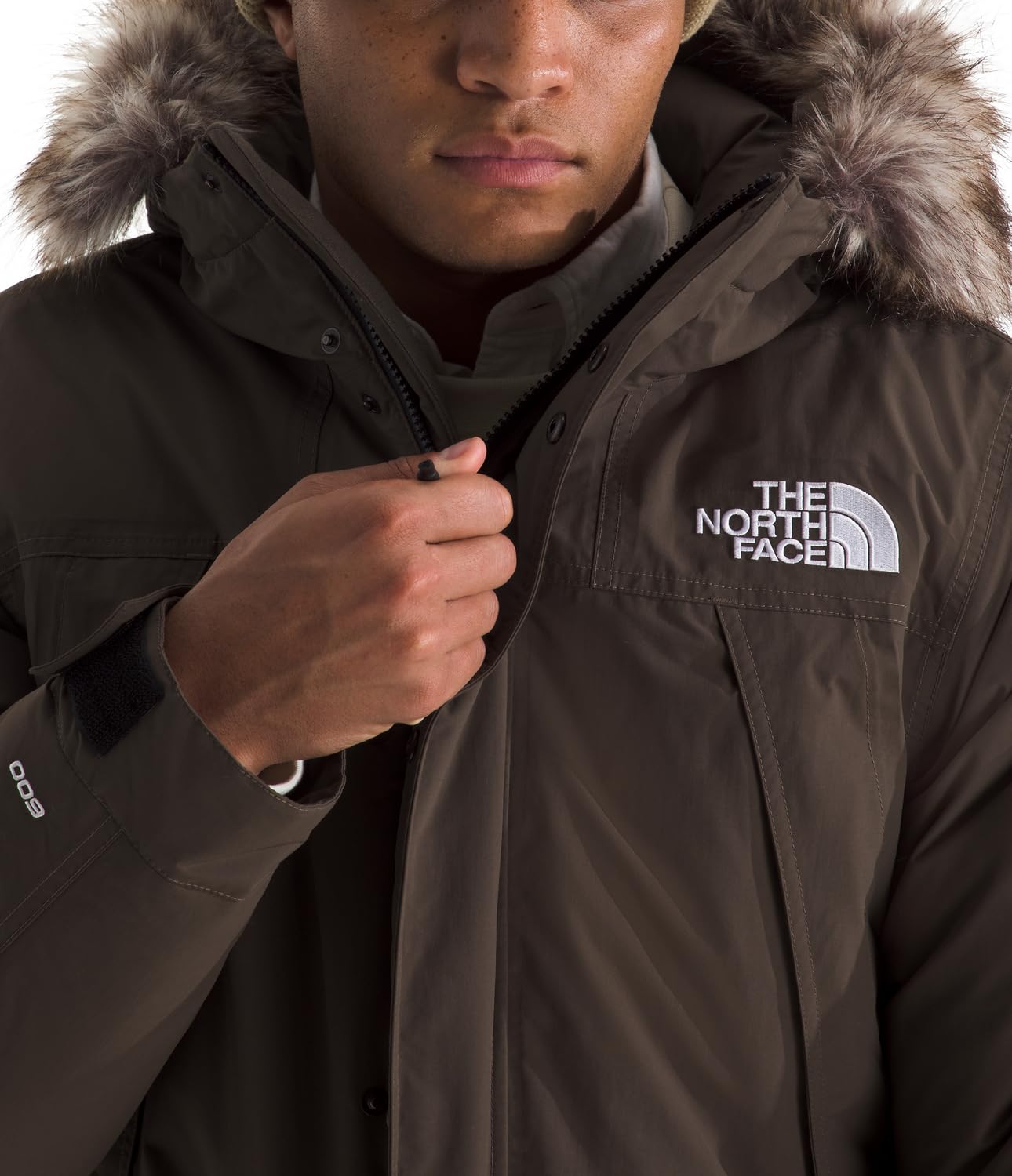 THE NORTH FACE Men's McMurdo Parka | Long Waterproof Winter Jacket With 600 Fill Waterfowl Down Insulation