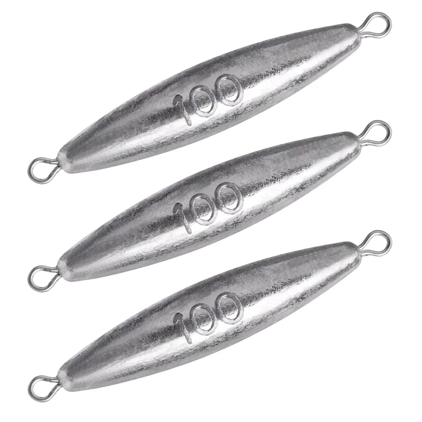 THKFISH Fishing Weights Kit - Inline, Trolling, Double Ring, Tor-pedo, Catfishing, Saltwater & Surf Fishing Weights - Coin, Disc & Pyramid Sinkers