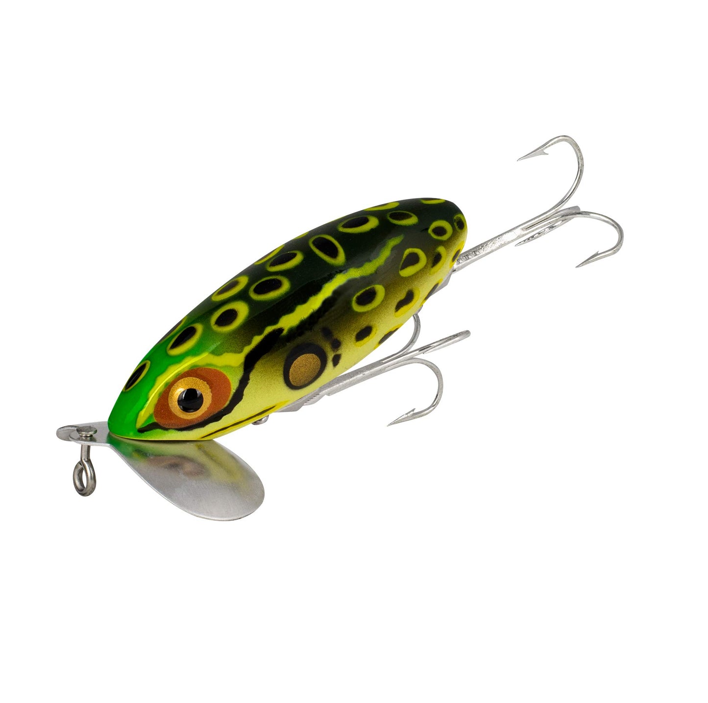 Jitterbug Topwater Bass Fishing Lure - Excellent for Night Fishing