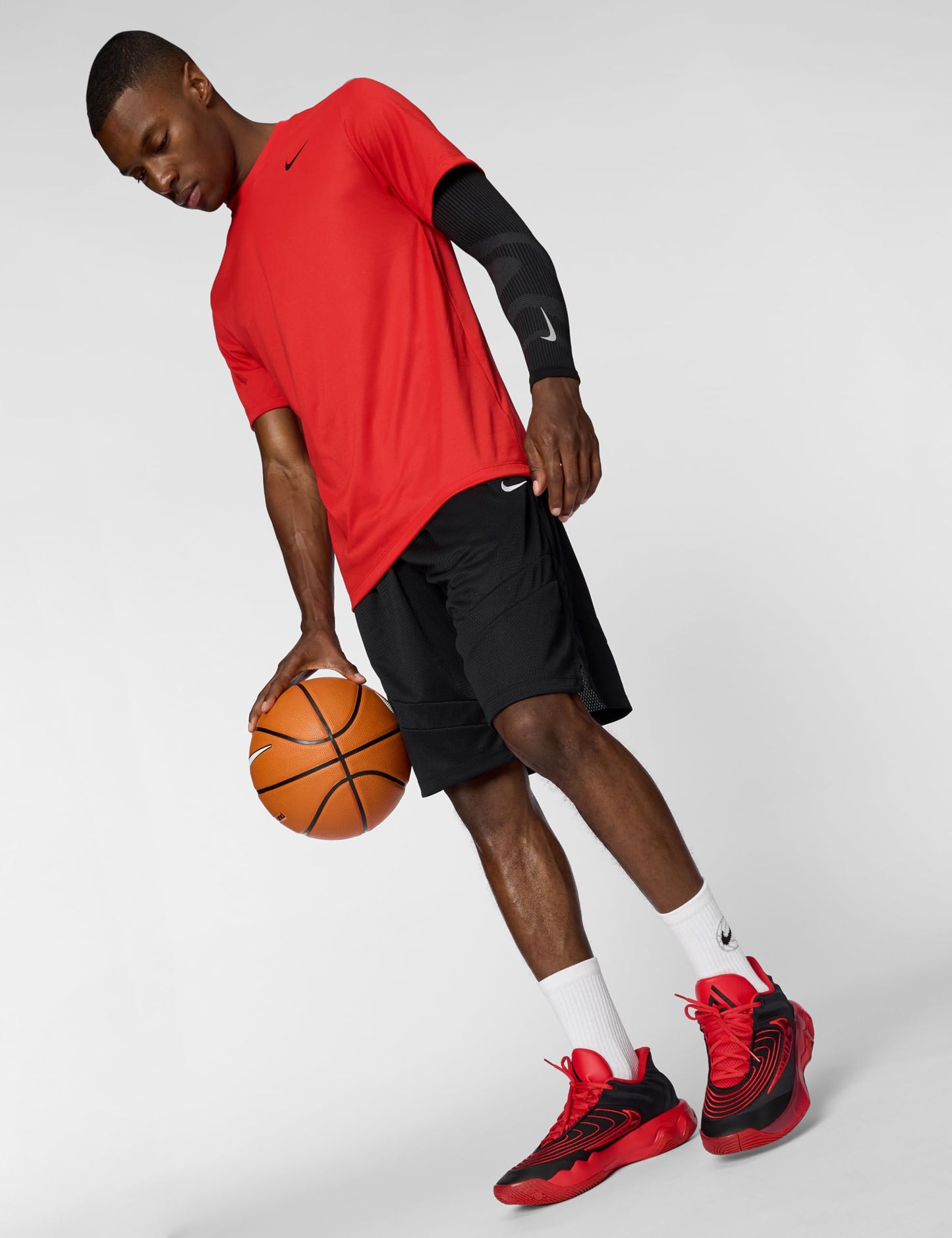 Nike Men's Inseam: 11" Dri-fit Icon, Black/Black/Black
