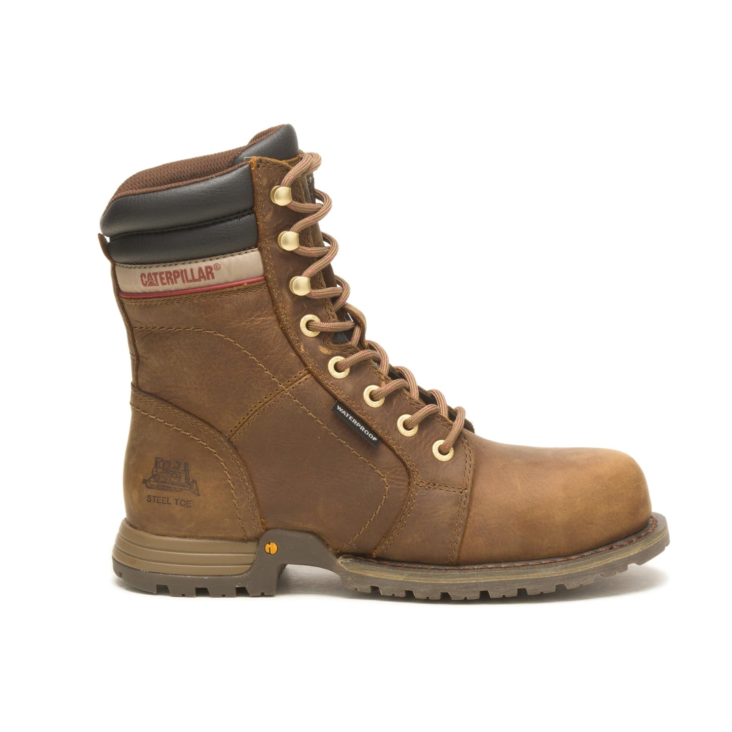 Cat Footwear Women's Echo Waterproof Steel Toe Work Boot