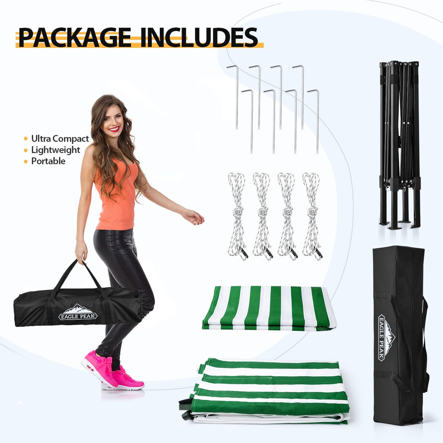 EAGLE PEAK Flex Compact 4x4 Pop-up Canopy Changing Room, Portable Dressing Room, Privacy Changing Tent for Indoor Fashion Photoshoots, Camping, or Pool, Purple