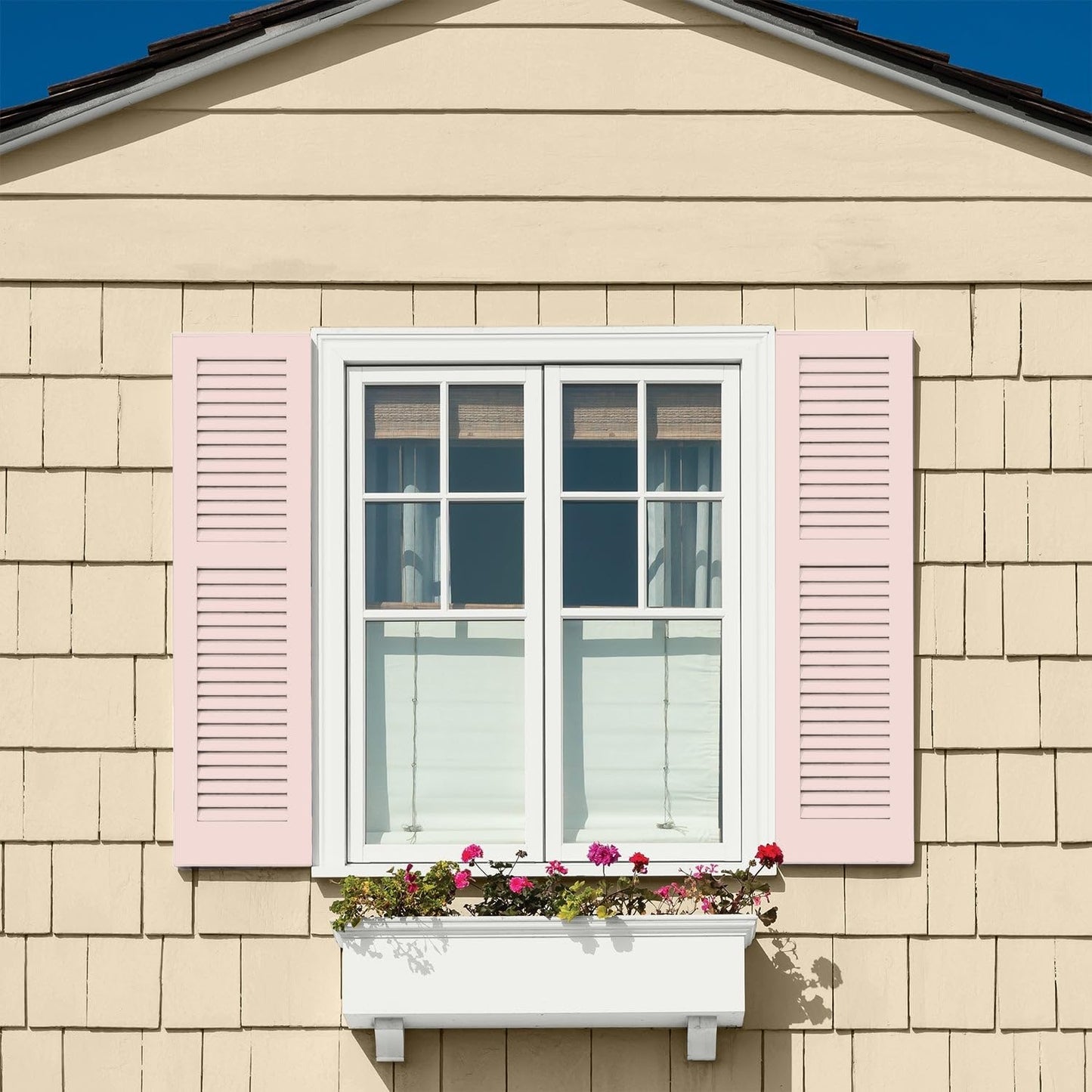 Glidden Exterior Paint + Primer: Pink/Ballet Slipper, One Coat, Semi-Gloss, 1-Gallon