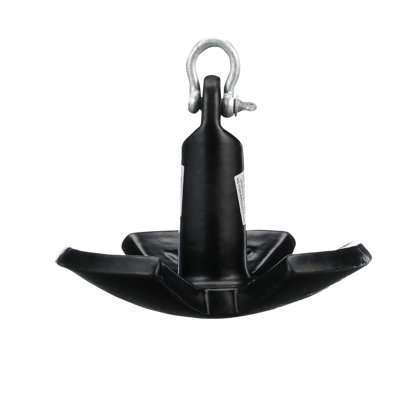 Seachoice River Anchor, Black Vinyl Coated Cast Iron, 20 Lbs.