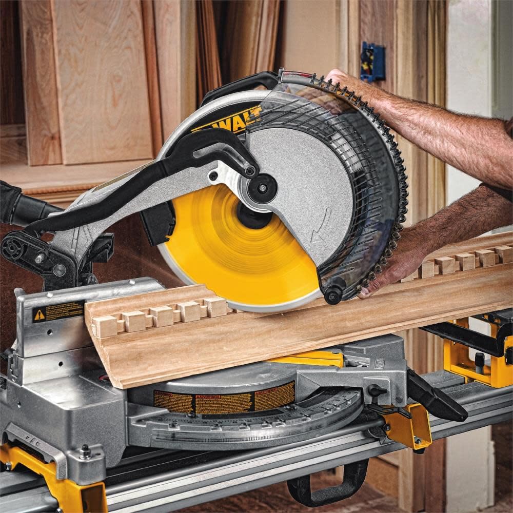 DEWALT Miter Saw Blade Combo Pack, 12” Blades, 40 Tooth & 60 Tooth, Fine Finish, Ultra Sharp Carbide (DWA112CMB)