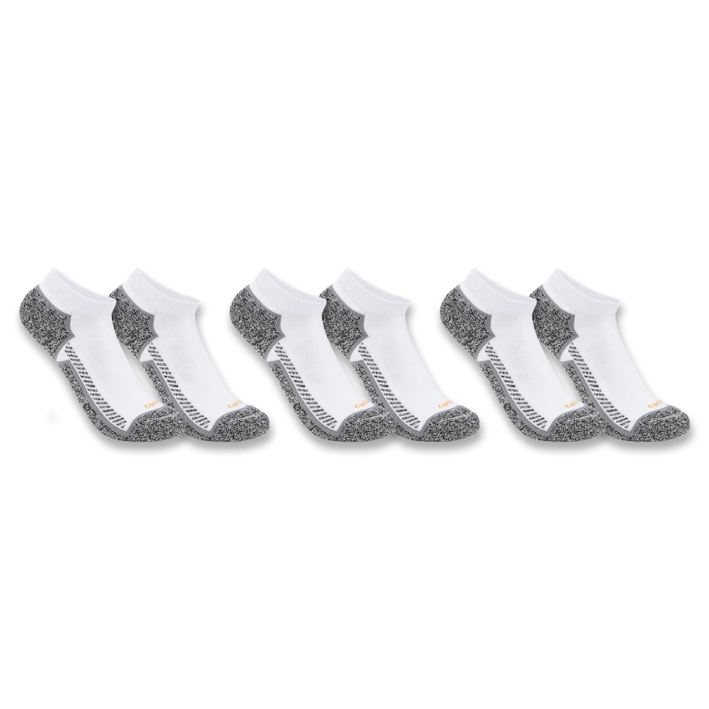 Carhartt Men's Force Midweight Low Cut Sock 3 Pack