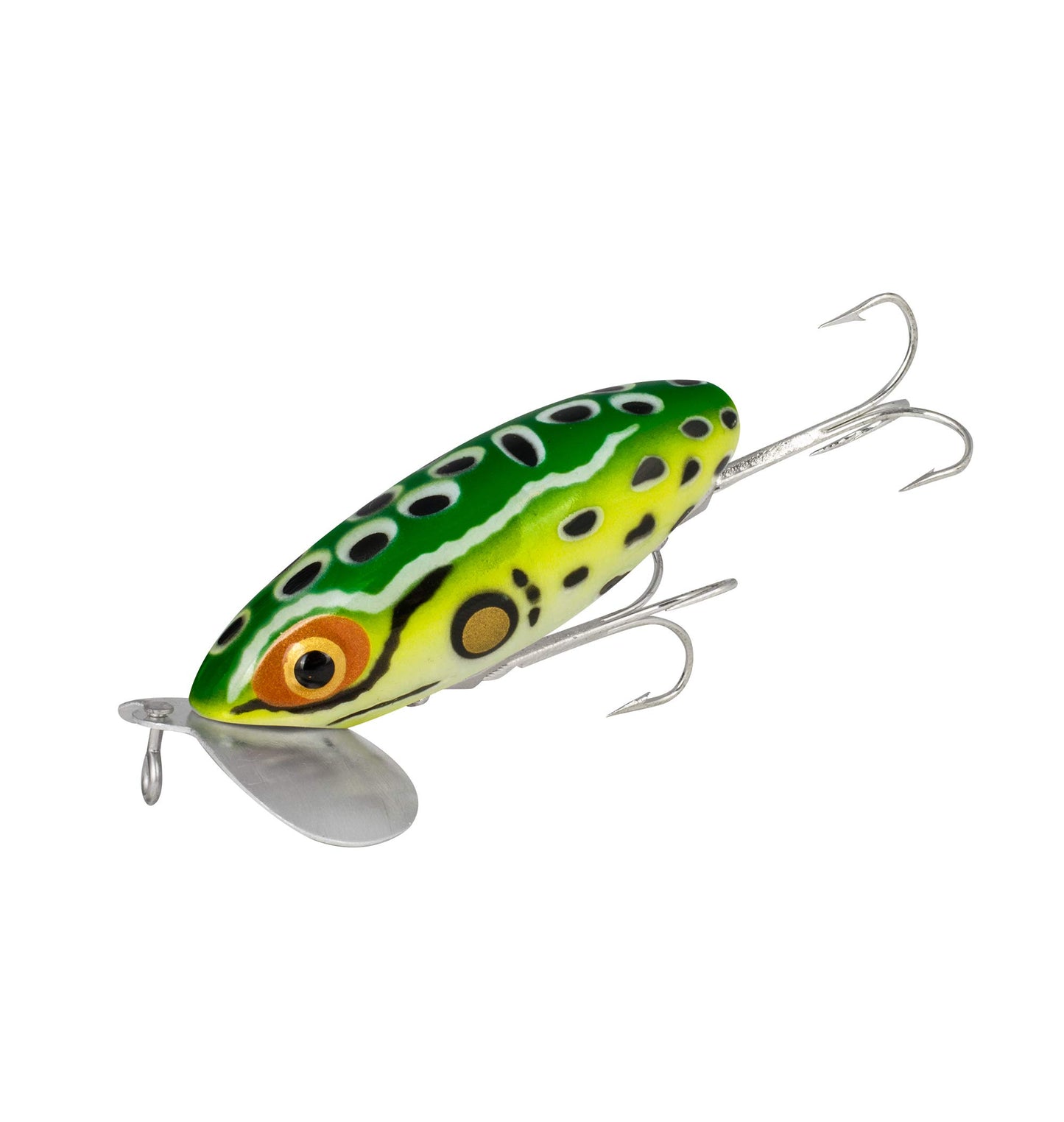 Jitterbug Topwater Bass Fishing Lure - Excellent for Night Fishing