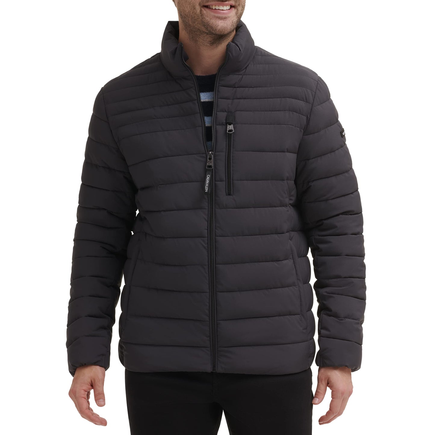 Calvin Klein Men's Full Zip Down Puffer Coat