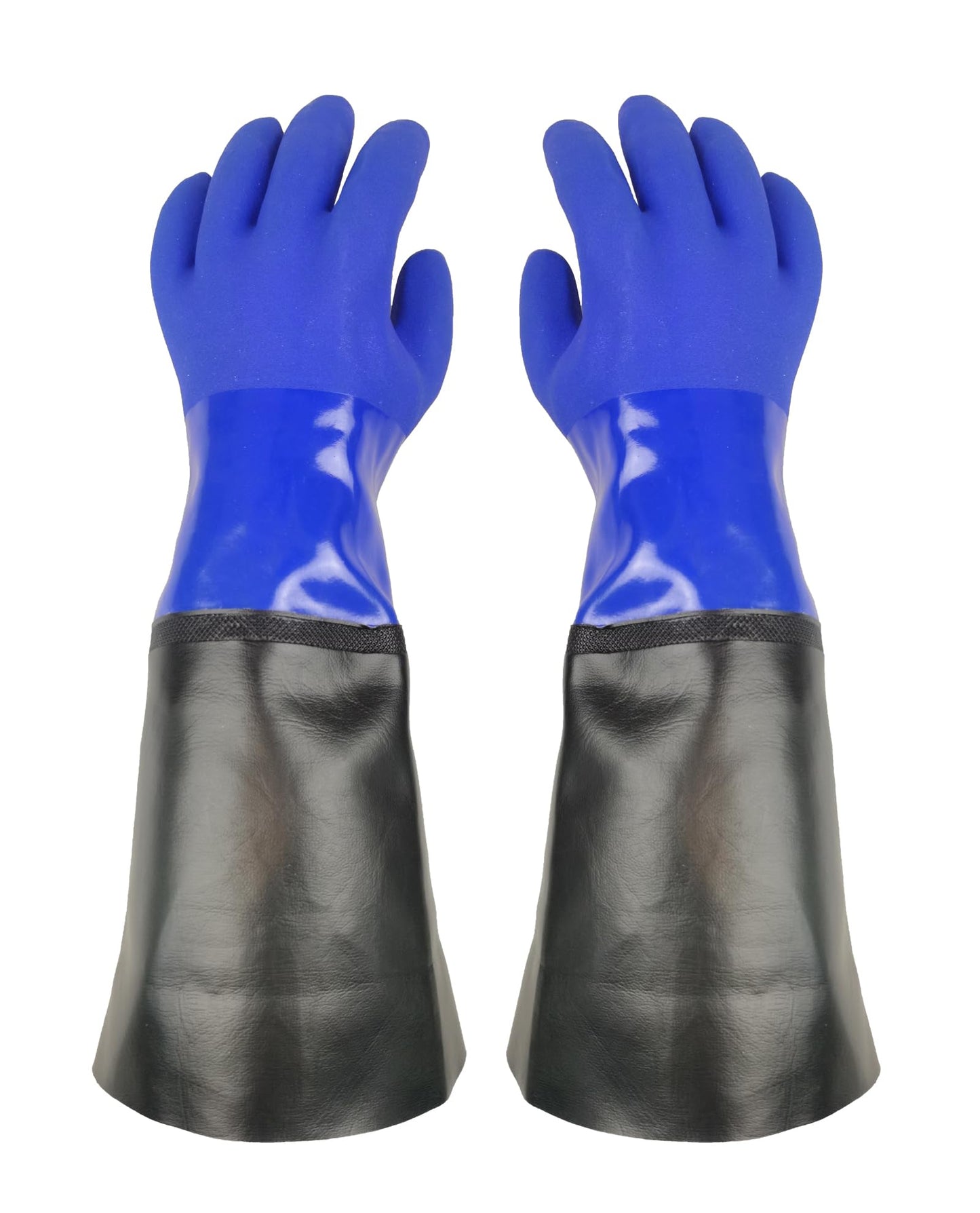 LIICHAAO Long waterproof fishing gloves,Cleaning Poison ivy gloves,Aquarium pool,Long elbow Resistant Abrasion