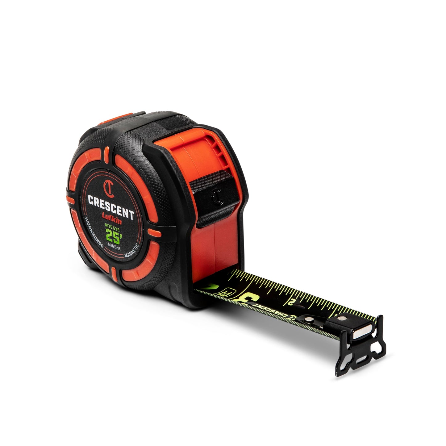 Crescent Lufkin 25 Ft. WORKHORSE NITE EYE Tape Measure | L1125NE